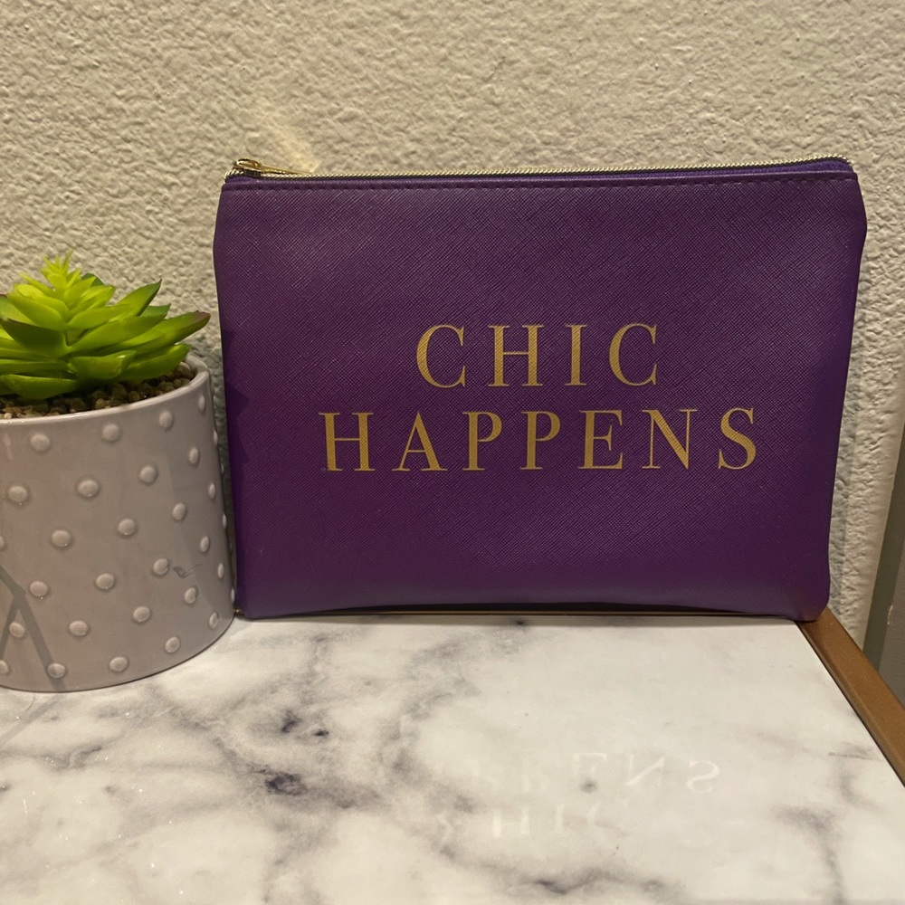 SOLD Chic Happens Cosmetic Bag